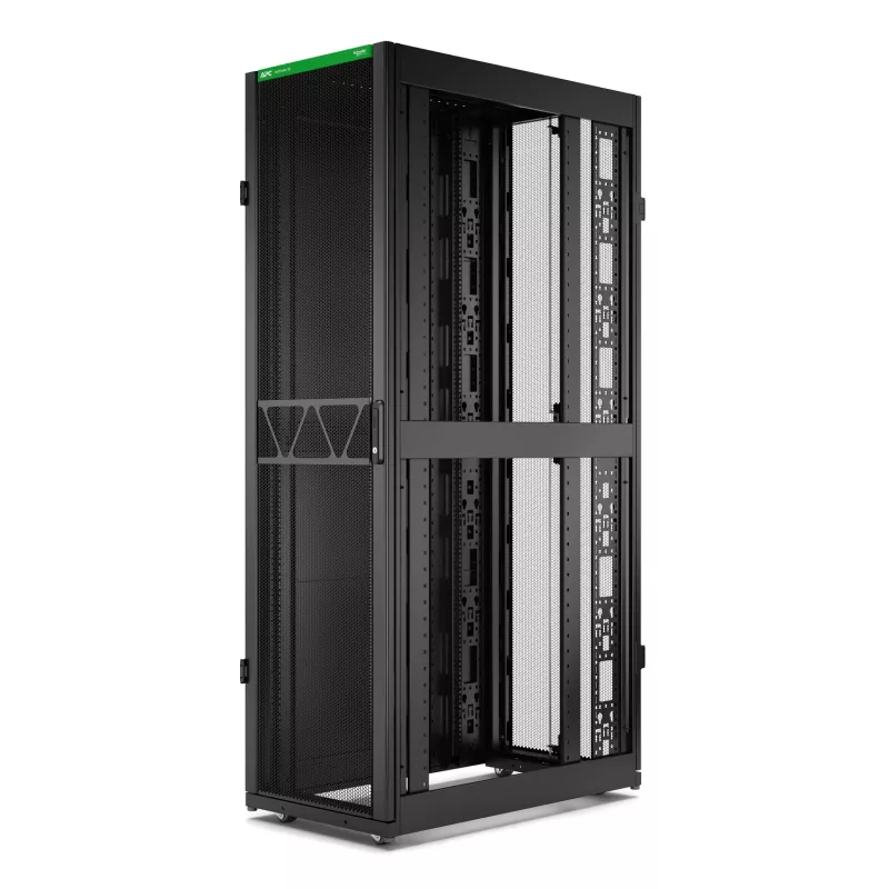 APC NetShelter SX Serveririiul Gen 2, 45U, 2124H x 600W x 1070D mm, külgedega, must