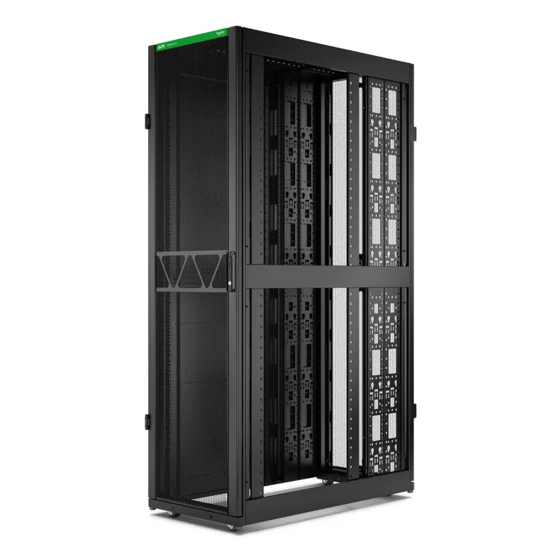 APC NetShelter SX Serveririiul Gen 2, 45U, 2124H x 600W x 1200D mm, külgedega, must