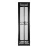 APC NetShelter SX Serveririiul Gen 2, 45U, 2124H x 600W x 1200D mm, külgedega, must