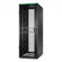 APC NetShelter SX serveririiul Gen 2, 45U, 2124H x 750W x 1200D mm, külgedega, must