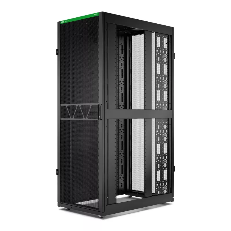 APC NetShelter SX serveririiul Gen 2, 45U, 2124H x 750W x 1200D mm, külgedega, must