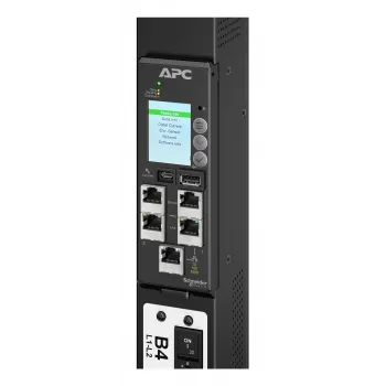 APC NetShelter Rack PDU Advanced Gen 2, mõõdetav, 3-faasiline, 43,5 kW 400 V 63 A või 34,6 kW 415 V 60 A, 560P6, 42 pistikupesa