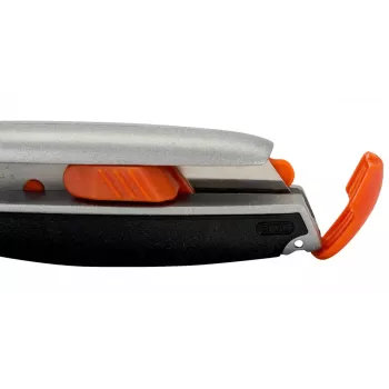 Utility Knife Bahco KE18-01 Must Hall Punane