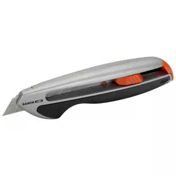 Utility Knife Bahco KE18-01 Must Hall Punane