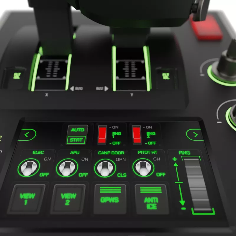 Flightstick Turtle Beach VelocityOne Must USB Analoog-digitaalne PC