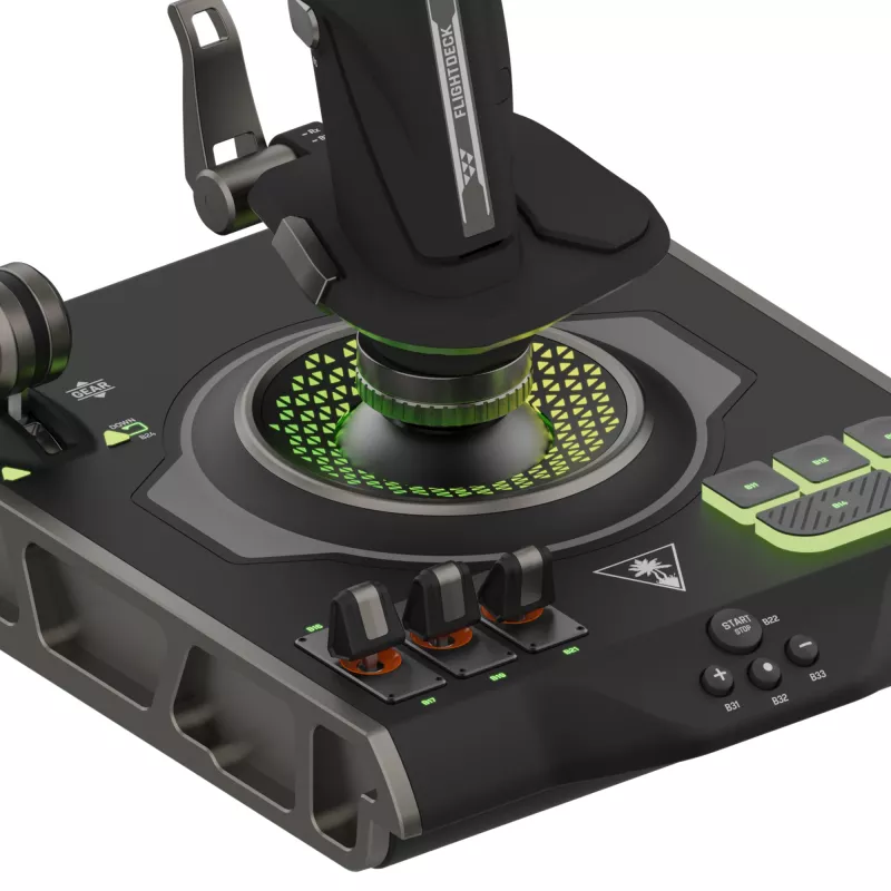 Flightstick Turtle Beach VelocityOne Must USB Analoog-digitaalne PC