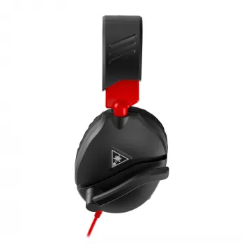 Over-ear stereo mänguripeakomplekt Turtle Recon 70 — must, juhtmega stereo, ühe kõrvaklapi juhtnupud