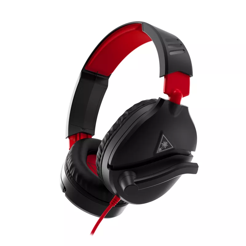 Over-ear stereo mänguripeakomplekt Turtle Recon 70 — must, juhtmega stereo, ühe kõrvaklapi juhtnupud