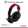 Over-ear stereo mänguripeakomplekt Turtle Recon 70 — must, juhtmega stereo, ühe kõrvaklapi juhtnupud