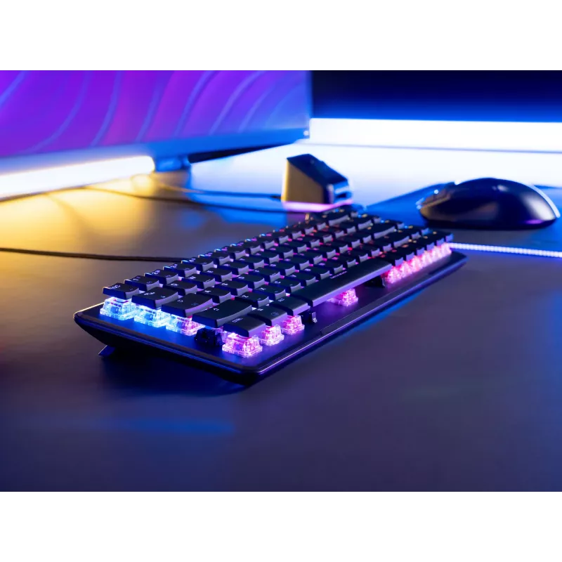 Turtle Beach Vulcan II Mini klaviatuur mängimiseks USB QWERTY saksa must