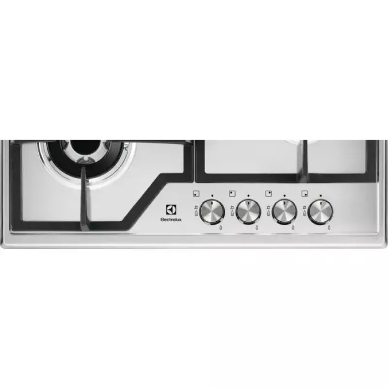 Gas Cooktop CGS6436BX WOK, 4 keedutsooni, mehaaniline juhtimine