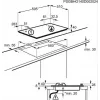 Gaasipliit Electrolux EGS6436RK sisseehitatud 4-tsooniline must, wok 4000 W, malmist restid, pöördnupud