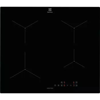 Electrolux LIL61424C Must Sisseehitatav 60 cm Tsoon-induktsioonpliit 4 tsooni