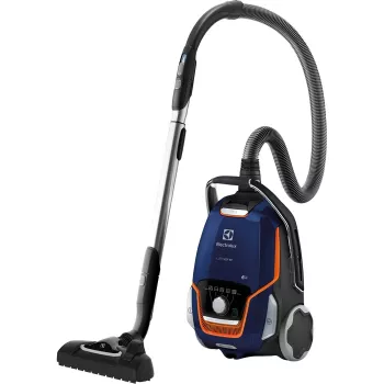 Trummel-tolmuimeja Electrolux EUOC94DB, kuivpuhastus, 5 L tolmukott, 850 W, 12 m ulatus, allergiafilter, must
