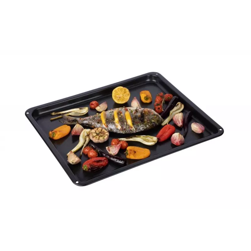 Ahjuplaad Electrolux E9OOAF11 — ristkülikukujuline 385×465×25 mm, mittenakkuva kattega, must