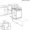Electrolux ESA42110SW eraldiseisev nõudepesumasin 9 komplektile 47 dB