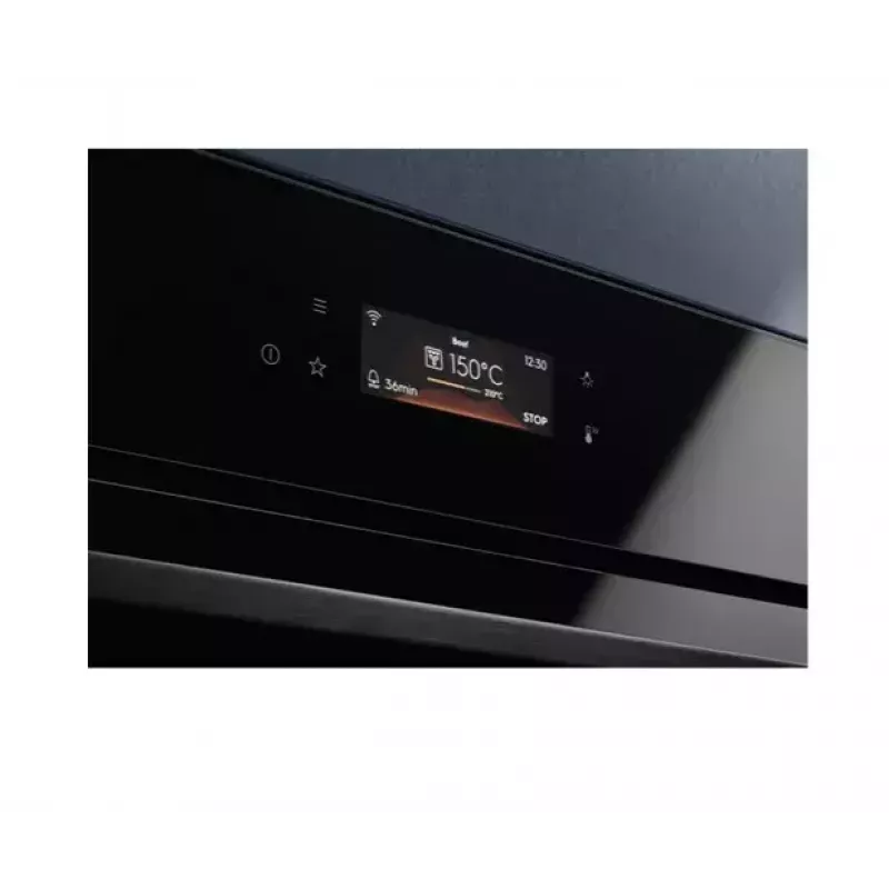 Sisseehitatav elektriahi Electrolux EOC8P39WZ — 72 L, pürolüütiline isepuhastus, aur, grill, konvektsioon, must
