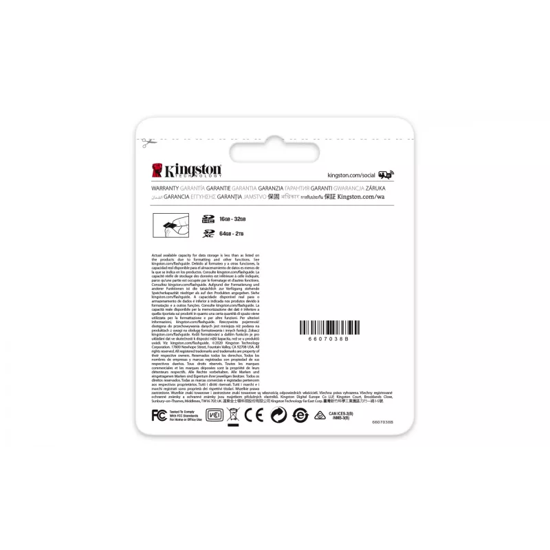 Kingston Technology Canvas Go! Plus 512 GB SDXC Canvas Go Plus 170R C10 UHS-I U3 V30