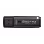 USB-mälupulk KINGSTON IronKey Locker Plus 50 G2 256 GB, USB Type-A, USB 3.2 Gen 1, AES-256, FIPS 197