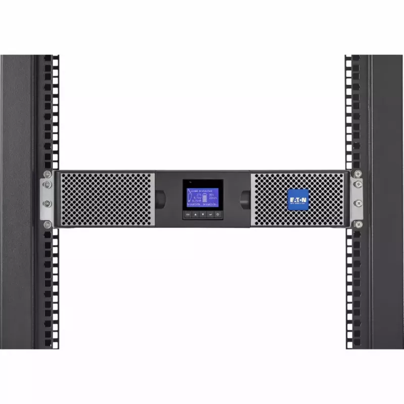 Eaton 9PX 3000i RT2U Li-Ion UPS topeltkonversiooniga 3 kVA 2400 W 10 vahelduvvoolupistikut
