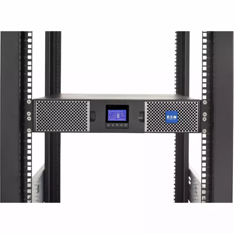 Eaton 9PX 3000i RT2U Li-Ion UPS topeltkonversiooniga 3 kVA 2400 W 10 vahelduvvoolupistikut