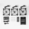 Chieftec Chieftronic Nova Set Ventilaator 12 cm Must 3 tk