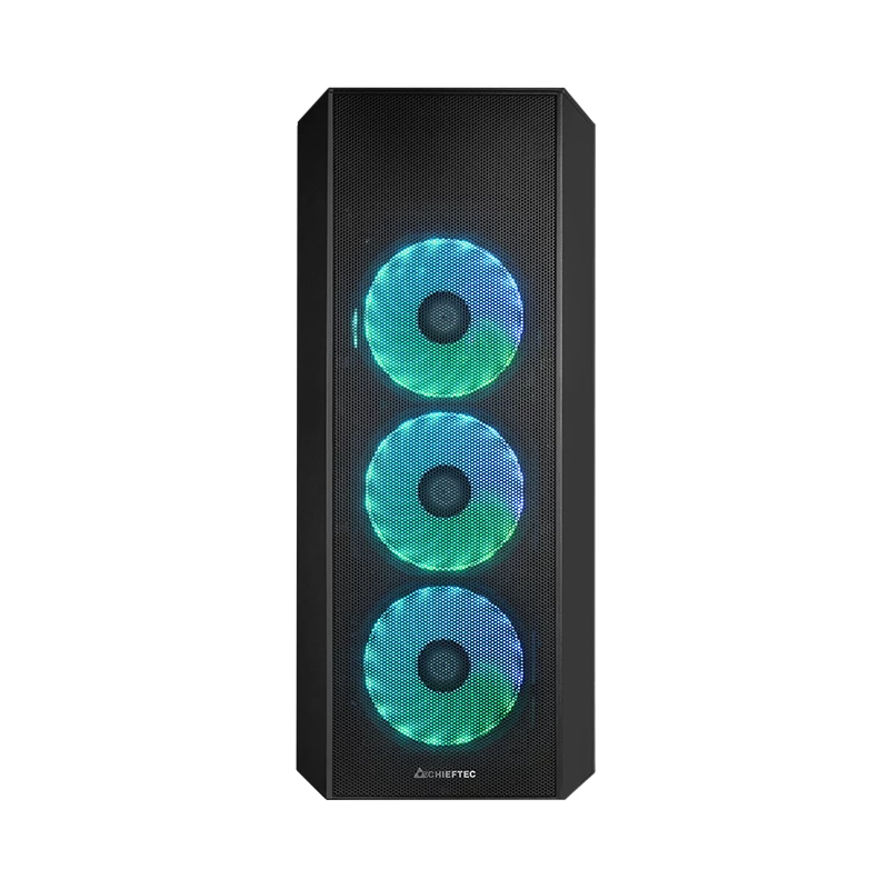 Chieftec GL-04B-OP arvutikorpus Midi Tower Must