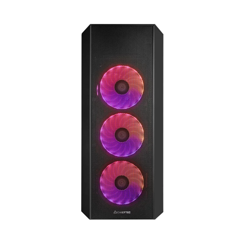 Chieftec GL-04B-OP arvutikorpus Midi Tower Must