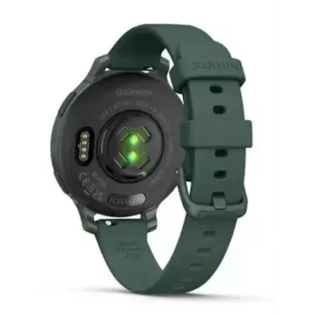 Nutikell GARMIN Lily 2 Active Roheline — 38 mm alumiiniumkorpus, silikoonrihm, GPS, SpO2, 5 ATM, aku 9 päeva