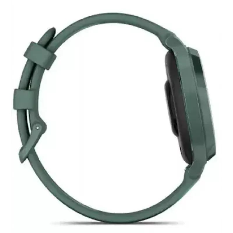 Nutikell GARMIN Lily 2 Active Roheline — 38 mm alumiiniumkorpus, silikoonrihm, GPS, SpO2, 5 ATM, aku 9 päeva