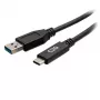 C2G USB-C isane USB-A isasele kaabel 0,15 m USB 3.2 Gen 1 5 Gbps