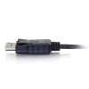 C2G USB-C to DisplayPort adapterkaabel 4K 30Hz 1,8m Must