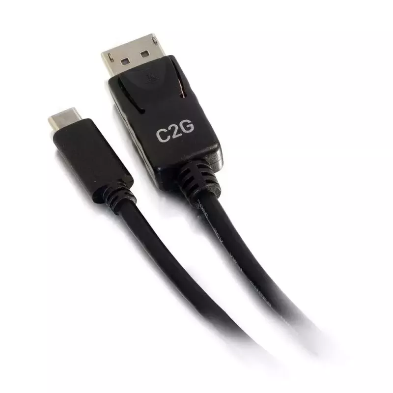 C2G USB-C to DisplayPort adapterkaabel 4K 30Hz 1,8m Must