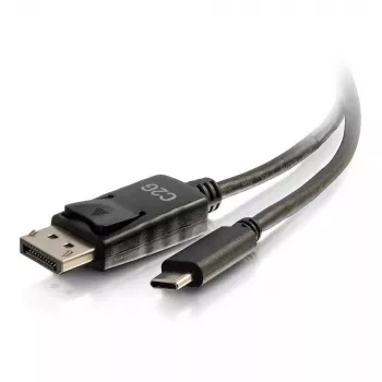 C2G USB-C to DisplayPort adapterkaabel 4K 30Hz 1,8m Must