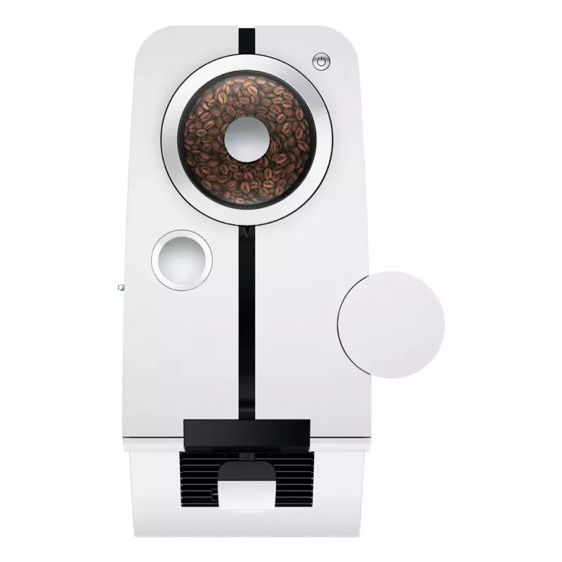 Espressomasin JURA ENA 8 (EC) — täisautomaatne, 1,1 L veepaak, 125 g oakaamel, 15 programmi, 15 baari, termoplokk, Wi‑Fi, valge