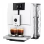 Espressomasin JURA ENA 8 (EC) — täisautomaatne, 1,1 L veepaak, 125 g oakaamel, 15 programmi, 15 baari, termoplokk, Wi‑Fi, valge