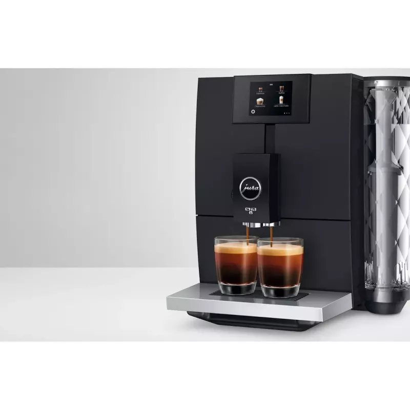 Espressomasin jura ENA 8 (EC) — 1,1 L veepaak, 125 g ube, 15 bar, sisseehitatud veski, 10 tassi