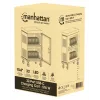 Manhattan iPad kuni 13 tolli, MacBook Air kuni 15 tolli ja Chromebook 15,6 tolli 32 pesaga laadimiskäru/-vanker USB-C kaudu, ka muud tahvelarvutid/nutitelefonid (seadme ja USB-C kaabliga), pesad 404x27,6x283 mm, seadme laadimiskaablid ei kuulu komplekti (soovitatav USB-C kaabel 354868), kapp