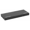 Manhattan 4K 4-pordiline HDMI-multivaaturi lüliti, lüliti nelja sisendiga ühel kuval, 4k@30Hz, mitu vaatamisvalikut, sh pilt-pildis ja kahe-/neljaekraaniline, nupp- või kaugjuhtimine, 3,5 mm ja Toslink heli, must, 3-aastane garantii