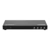 Manhattan 4K 4-pordiline HDMI-multivaaturi lüliti, lüliti nelja sisendiga ühel kuval, 4k@30Hz, mitu vaatamisvalikut, sh pilt-pildis ja kahe-/neljaekraaniline, nupp- või kaugjuhtimine, 3,5 mm ja Toslink heli, must, 3-aastane garantii