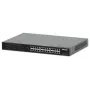Intellinet 24-pordiline Gigabit Ethernet PoE+ lüliti 2 SFP pordiga IEEE 802.3at/af (PoE+/PoE) ühilduv, PoE eelarve 370 W, kaks 1G SFP avatud pesa, 19-tolline riiulikinnitus