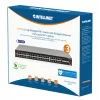 Intellinet 54-pordine L3 täielikult hallatav PoE+ lüliti 48 gigabitise Etherneti pordi ja 6 SFP+ üleslingiga