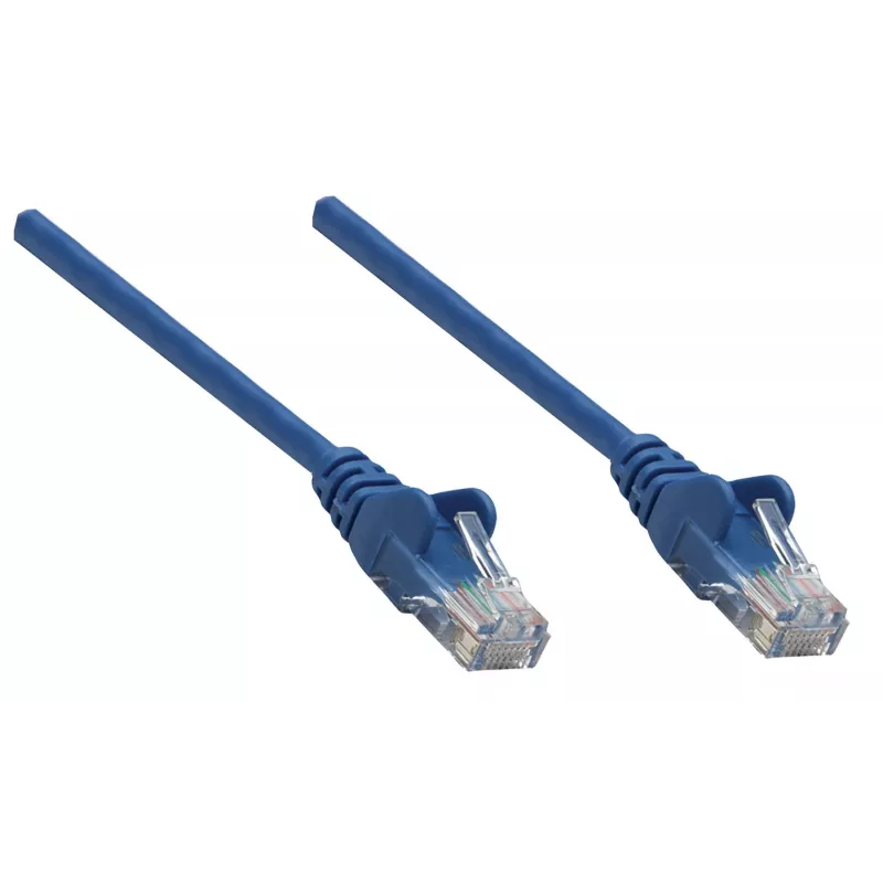 Intellinet võrk patch-kaabel, Cat6A, 20m, Blue, Copper, S/FTP, LSOH / LSZH, PVC, RJ45, Gold Plated Contacts, Snagless, Booted, Lifetime Warranty