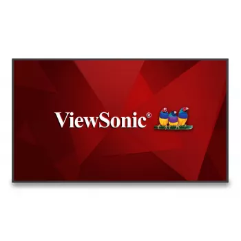 Viewsonic CDE6530 Signage Display Digitaalne lameekraan 165,1 cm (65 tolli) LCD Wi-Fi 450 cd/m² 4K Ultra HD Must Sisseehitatud protsessor Android 11 24/7