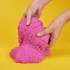 Kinetic Sand, 2 naela klaarjas roosa sädelev mänguliiv (pakend võib erineda), vormitavad sensoorsed mänguasjad lastele alates 3. eluaastast