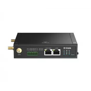 D-Link 4G LTE IIoT Gateway, mobiilsidevõrgu lüüs, Must, 4G, LTE, LTE, MicroSD (TransFlash), Väline