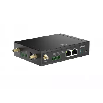 D-Link 4G LTE IIoT Gateway, mobiilsidevõrgu lüüs, Must, 4G, LTE, LTE, MicroSD (TransFlash), Väline