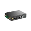 D-Link 4G LTE M2M VPN Wi-Fi ruuter, mobiilsidevõrgu ruuter, must, DIN-liistule paigaldatav, 802.11b, 802.11g, Wi-Fi 4 (802.11n), 300 Mbit/s, 4G