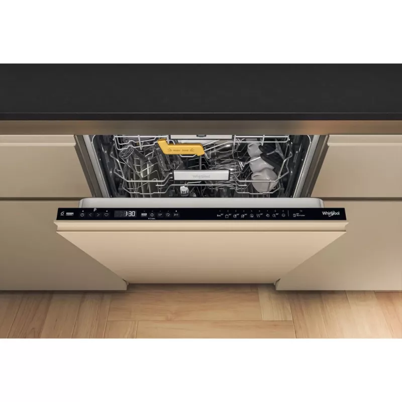 Whirlpool WH8IC15B4M6LHC0 täielikult sisseehitatav 15 lauanõudekomplekti