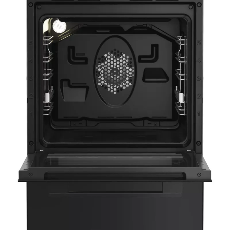 Whirlpool W5G8LMSWTB vabalt seisev pliit Elektriahi Gaasipliit Must
